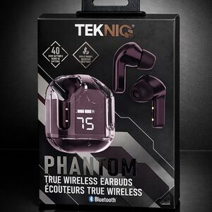 Phantom True Wireless Earbuds - Black